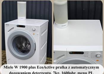 Miele W 1900 plus EcoActive pralka z dozowaniem. 7kg, 1600obr, menu PL