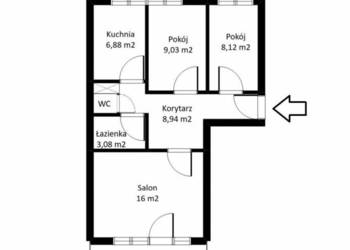 Mieszkanie Warszawa Stefana Bryły 53m2 3 pokojowe