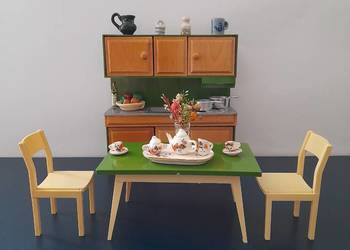 Mebelki kuchenne dla lalek #domekdlalalek #miniatury #miniaturowemeble