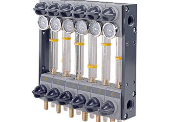 ROTAMETR PRZEPŁYWOMIERZ, ROZDZIELACZ WODY 6 STREF