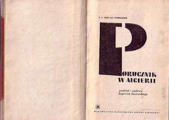 (9151) PORUCZNIK W ALGIERII – J.J. SERVAN – SCHREIBER