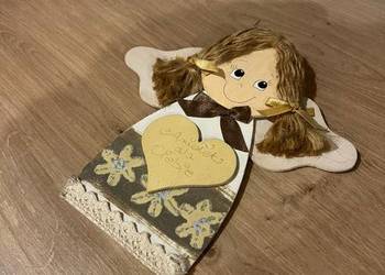 Piękny aniołek na szczęście