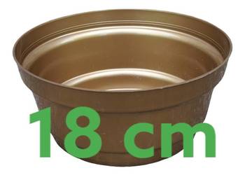 Doniczka MISA 18CM do stroika WYSYŁKA , misa na grób
