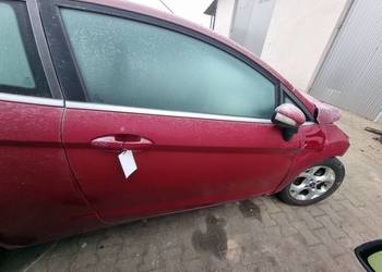 DRZWI PRAWE PRZÓD FORD FIESTA MK7 M9 HOT MAGENTA DRZWI PRAWE PRZÓD FORD FIESTA MK7 M9 HOT MAGENTA