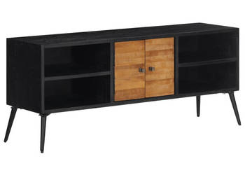 Szafka TV 112x31x45 cm drewno tekowe z odzysku WM-358526
