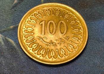 Moneta Tunezja 100 millim 2013