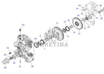 Fendt Vario 1038 1042 1046 1050 GEN 3 WOM KOMPLETNY 530150221202 530150221…