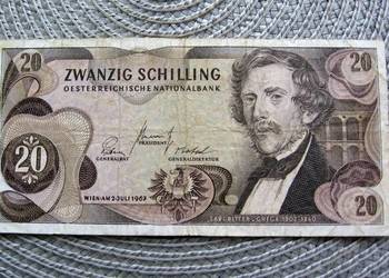 Austria 20 Szyling 1967r