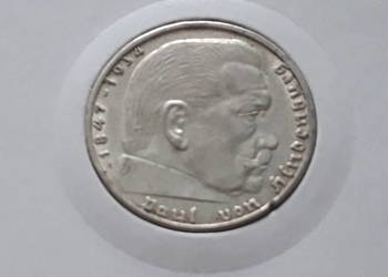 2 Marki Paul von Hindenburg 1939 r.-men A. - nr 8 - J.