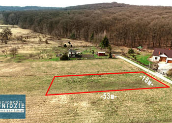 Działka budowlana przy lesie Widuchowa