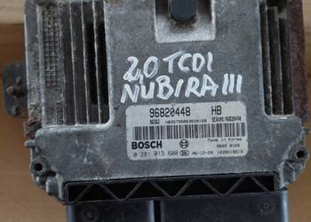 CHEVROLET NUBIRA LACETTI 2,0 komputer sterownik 0281013600