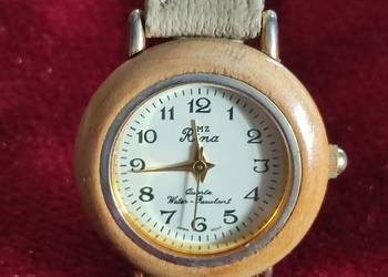vintage retro kolekcjonerski damski zegarek kwarcowy MZ Rina japoński