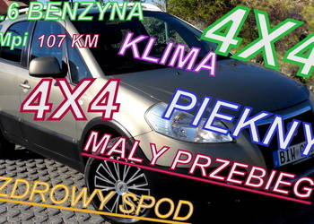 FIAT Sedici 1.6  4x4 Klima_ Piekny Zdrowy Spód Sx4