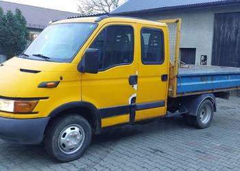 IVECO DAILY 2.8 Wywrotka Dubel kabina 7 miejsc hak