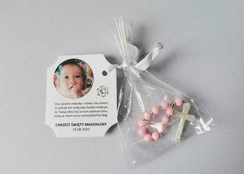 Różaniec Różowy - Podziękowanie Chrzest Święty Ze Zdjęciem