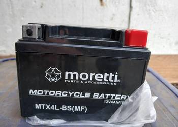 Akumulator Moretti 12V AGM (Gel) MTX4L-BS