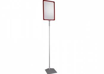 Stojak plakatowy, plakat A4, wys. 80-145cm