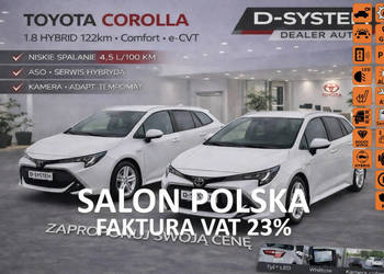 Toyota Corolla 23 Salon Polska 1.8 HYBRID 1wł z Pakietem TECH Bezwypadkowy…