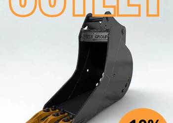 Łyżka podsiębierna 30cm dla koparek 3,6-5,5t LEHNHOFF, VERACHTERT, EASYLOCK