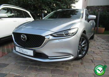 Mazda 6 BEZWYPADKOWY Fabryczna Gwarancja HUD ACC Salon Polska Serwis FV23%…