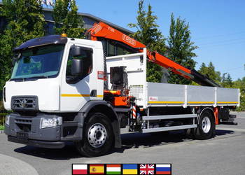 Renault C280 DTI 8 / HDS Fassi 5,6 t / Zasięg 8 m/ Platforma 15 EPAL_235773