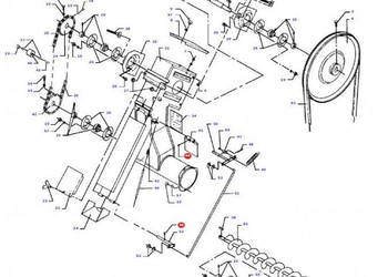 Massey Fergusson MF 30 - ślimak przedni D28550164