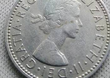 WIELKA BRYTANIA-ONE SHILLING-1963 r