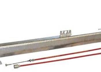 Oś hamowna przyczepy 247548