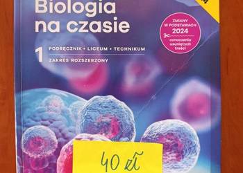 Podręcznik Biologia zakres rozszerzony klasa 1 liceum i technikum