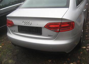 audi a4 b8 08-12r sedan klapa lampy zderzak 4xpdc  kod lakieru LX7W audi a4 b8 08-12r sedan klapa lampy zderzak 4xpdc  kod lakieru LX7W