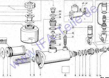 Pompa hamulcowa IFA L60 fi 45 mm