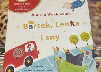 Książka z płytą CD Bartek Lenka i sny Joanna Wachowiak Nowa