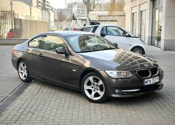 BMW Serii 3 Coupe E92 polift, bogate wyposażenie, navi, skóra, szyberdach