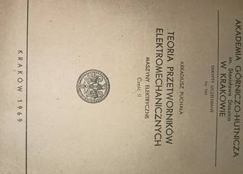 Teoria przetworników elektromechanicznych książki unikat księgarnia Bródńo Teoria przetworników elektromechanicznych książki unikat księgarnia Bródńo