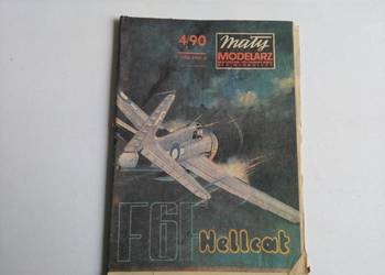 Mały Modelarz nr 4/1990, Samolot myśliwski Grumman F6 F-3 Hellcat