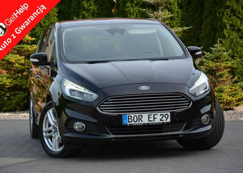 Ford S-Max 7-foteli Full Led Radar Navi Sķóry Panorama Convers 2xParkt Alu…