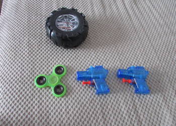 zabawki zestaw spinner auto wyrzutnia pistolet na wodę