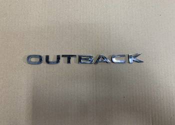 Emblemat znaczek napis OUTBACK Subaru legacy V outback IV