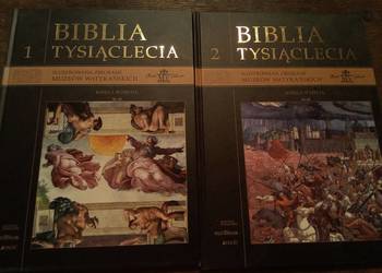 Biblia tysiąclecia 3 tomy. Cena za komplet!