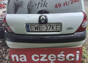 Renault Clio 2 1.5dci zderzak biały inne