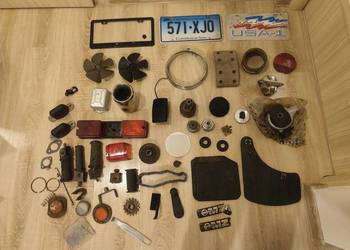 Zestaw części MZ TS Trophy JAWA WSK samochodowe PRL Rzeszów