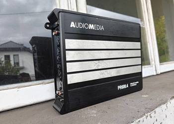 Wzmacniacz samochodowy 4 kanałowy Audiomedia PR 600.4, wysyłka darmowa!