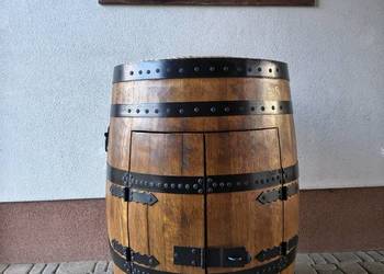 Barek LED z beczki dębowej po whisky