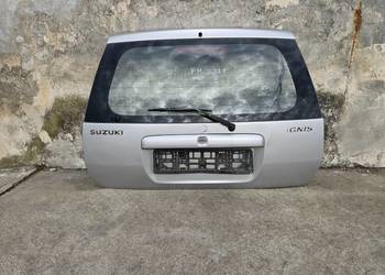 Suzuki Ignis FH 00-03 klapa pokrywa bagażnika kolor srebrny z2s