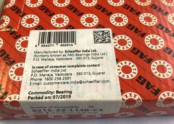 Łożysko FAG 6215 ZZ C3