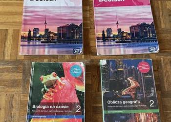 podręczniki oraz ćwiczenia do klasy 2 technikum/liceum