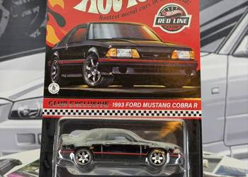 Hot Wheels - RLC - 1993 Ford Mustang Cobra R (Black)- BOX 23