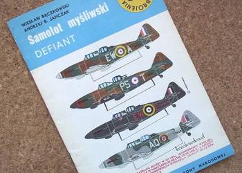 [W] Samolot myśliwski Defiant. Bączkowski Janczak TBiU