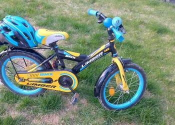 Rower dziecięcy limber 16 bmx kask