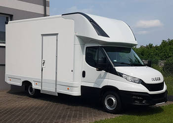 Iveco Daily KONTENER NISKOPODŁOGOWY 4,43x2,23x2,42 SKLEP BAR FOODTRUCK KAM…